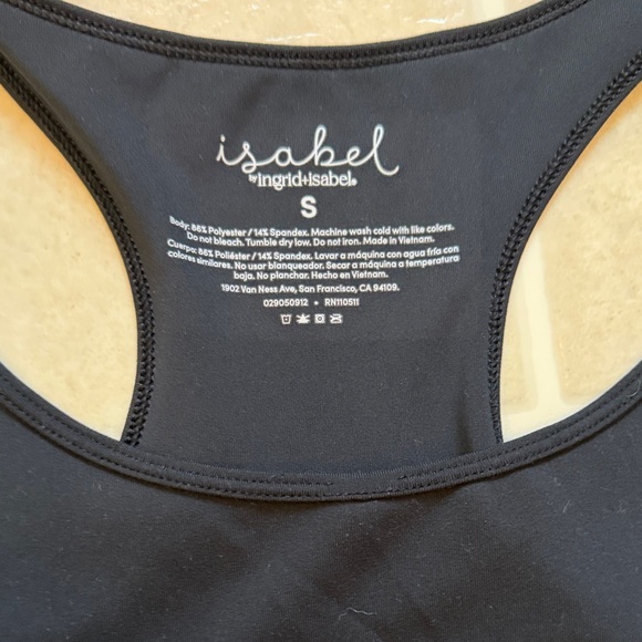 Maternity black athletic dress - Picture 2 of 4